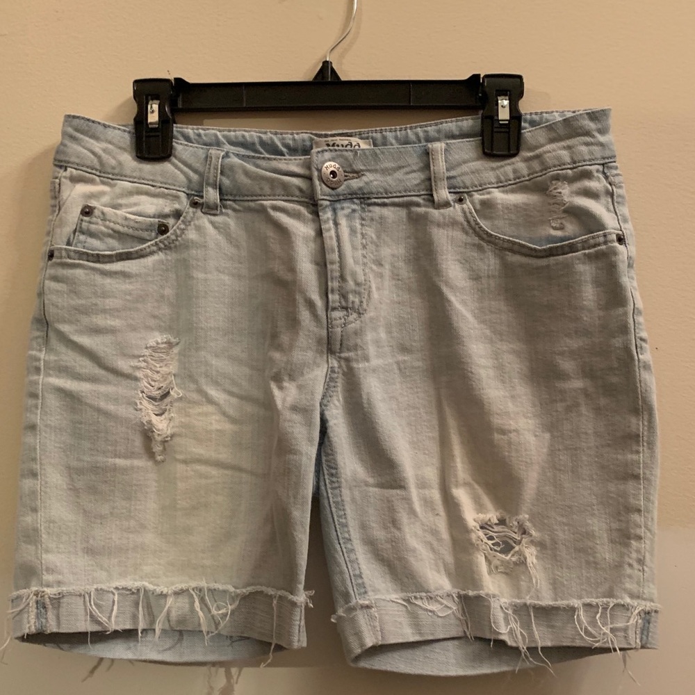 Light Jean Shorts